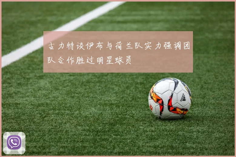 古力特谈伊布与荷兰队实力强调团队合作胜过明星球员